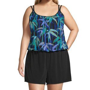 Azul by Maxine one piese swimsuit 16W